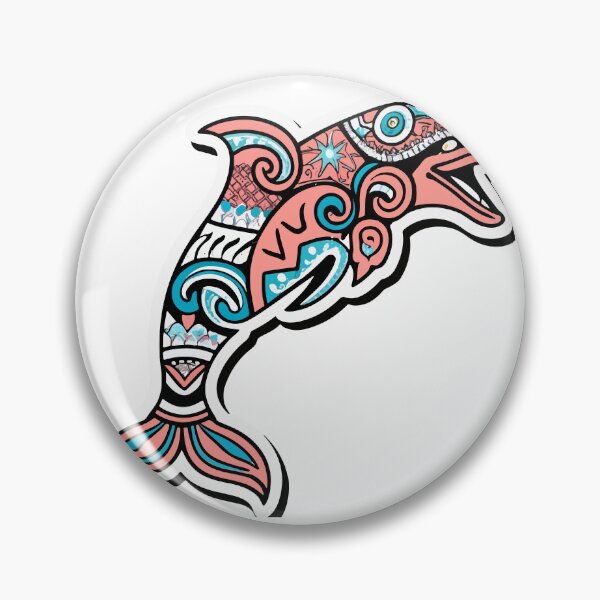 Item preview, Tribal Dolphin Elegance designed and sold by NiftyWrx.