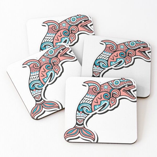 Item preview, Tribal Dolphin Elegance designed and sold by NiftyWrx.