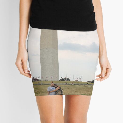 Obelisk, Pattern, tracery, weave, template, routine, stereotype, gauge, mold Mini Skirt