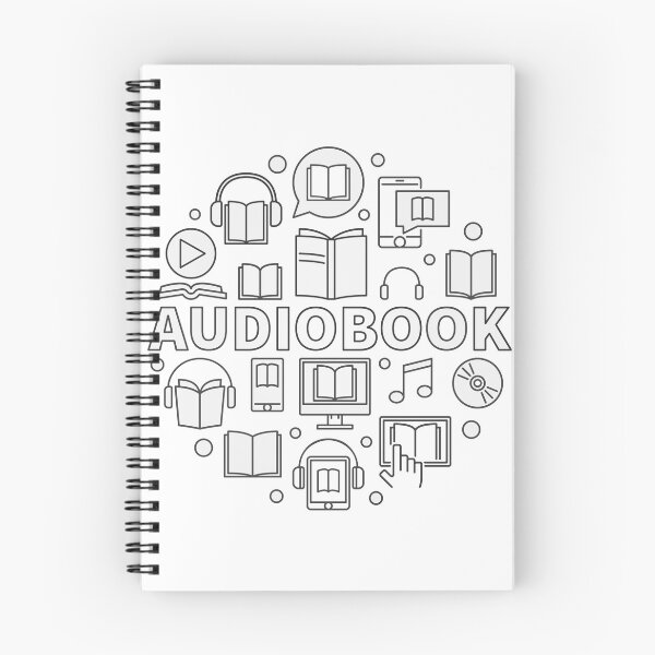 Item preview, Audiobooks Lover Kindle Lover Book designed and sold by SunMayDown.