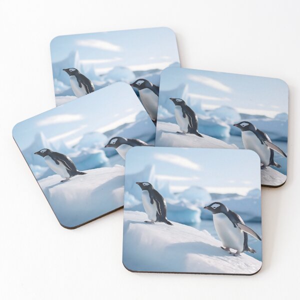 Item preview, Two penguins on a little iceberg  designed and sold by HofTao.