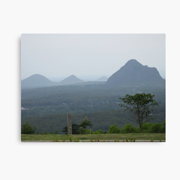 GLASS HOUSE MOUNTAINS QLD Canvas Print