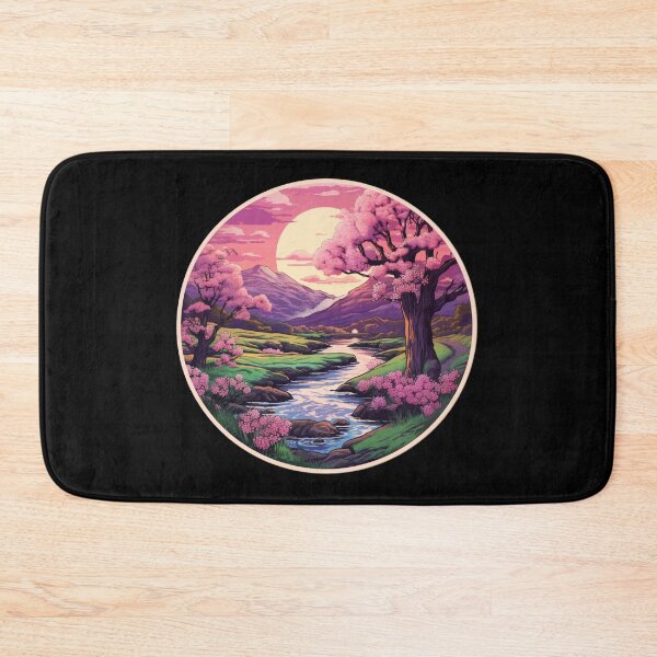 Item preview, I love Spring Nature Silhouette Beautiful landscape, designed and sold by SMARTKIT  DESIGNAGENCY.