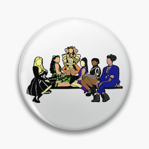 Item preview, SIX the Musical Hand drawn cast designed and sold by macekoon.