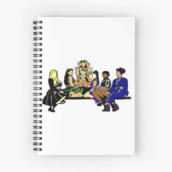 Item preview, SIX the Musical Hand drawn cast designed and sold by macekoon.