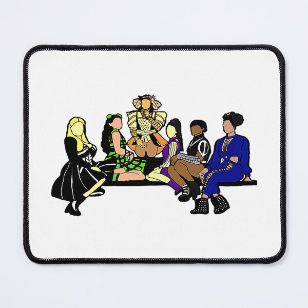 Item preview, SIX the Musical Hand drawn cast designed and sold by macekoon.