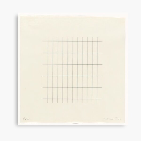 Item preview, Agnes Martin designed and sold by artdouzi.