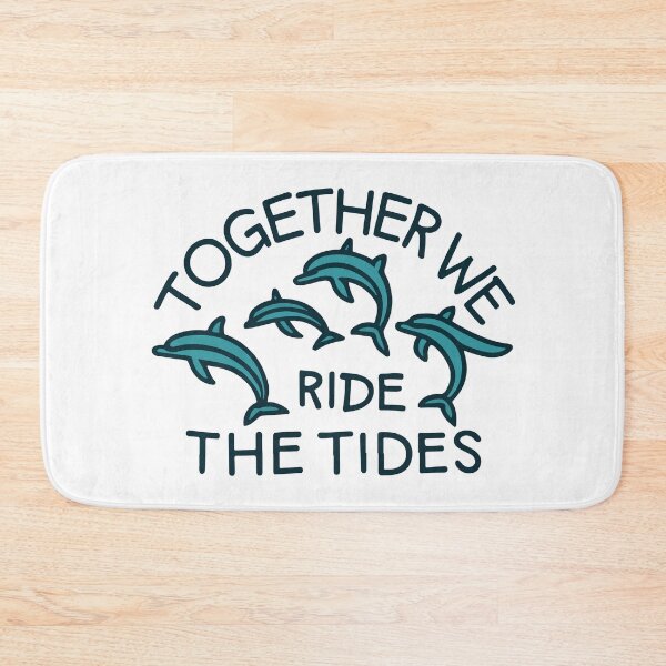 Item preview, Together We Ride the Tides - Dolphin Communion designed and sold by NiftyWrx.