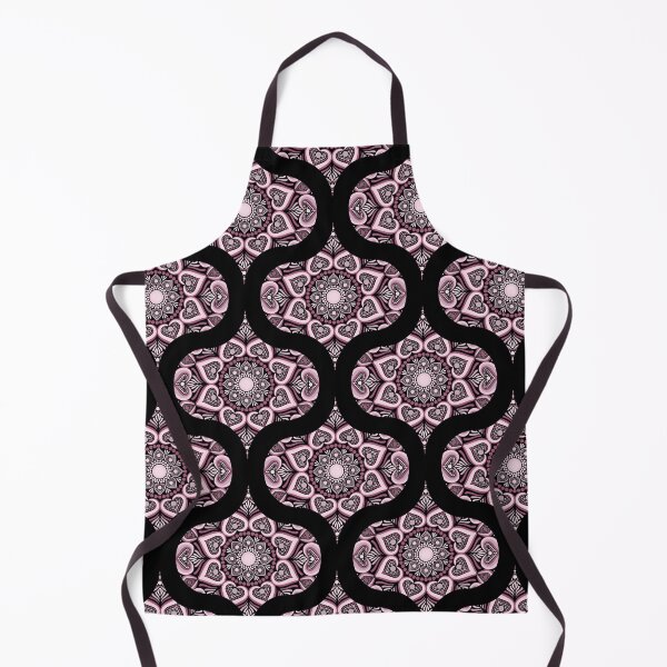 Item preview, Dusky Rose Hearts Forever Dot Mandala Ogee designed and sold by Triplicate Limited.