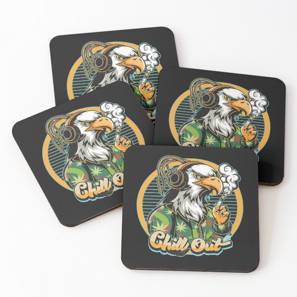 Item preview, Hip Hop Eagle Chill Out Artwork smooking designed and sold by diegomenjivar92.