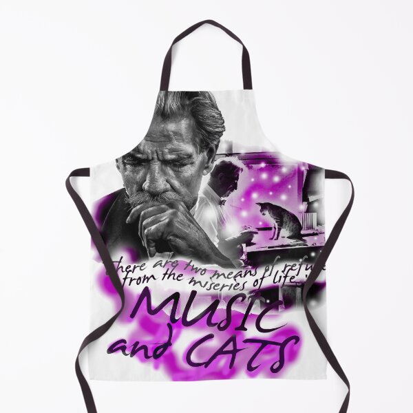Item preview, Albert Schweitzer music and cats art designed and sold by differenttings.