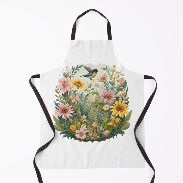 Item preview, botanical garden scene with intricately detailed flowers, plants, and foliage., sticker designed and sold by ArtshirtGroup.