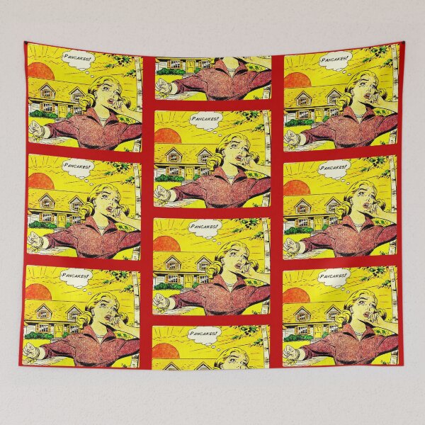 Item preview, Tearful blonde dramatically craving Pancakes! designed and sold by thgalleryit.
