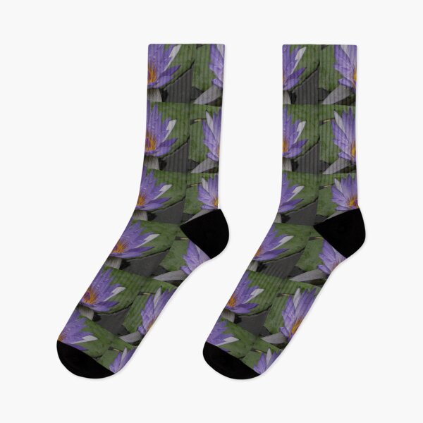 Item preview, Purple water lily. designed and sold by sandyprints.