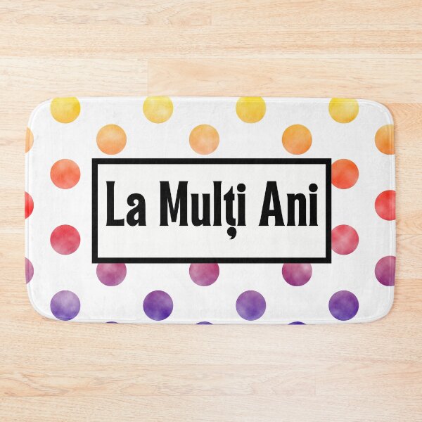 Item preview, La mulți ani, happy birthday in Romanian, Romanian birthday  designed and sold by Pommallina.
