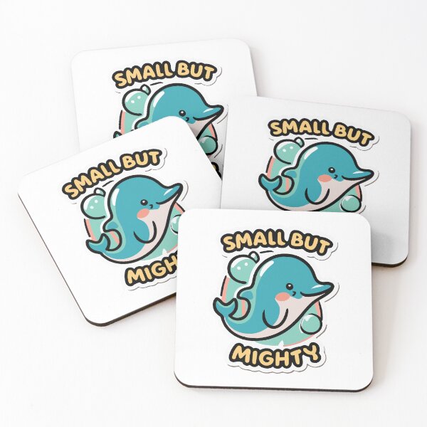 Item preview, Small But Mighty - Cute Baby Dolphin designed and sold by NiftyWrx.