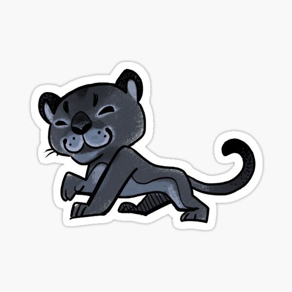 Vista previa del artículo con la obra «puma chibi», diseñado y vendido por Cahethel.