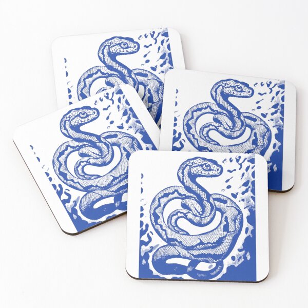 Item preview, A Cool Blue Snake Design designed and sold by TGAL2.
