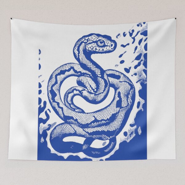 Item preview, A Cool Blue Snake Design designed and sold by TGAL2.