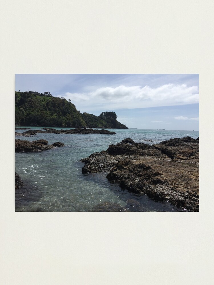 Alternate view of Palm Beach New Zealand Nature Photography Photographic Print