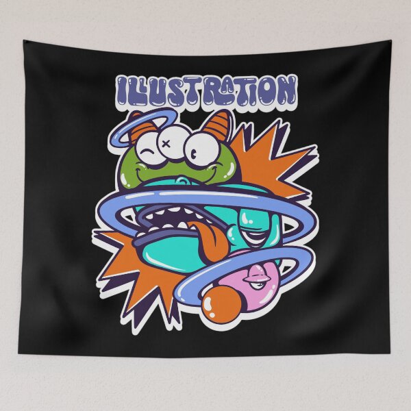 Item preview, illustration designed and sold by behold27.
