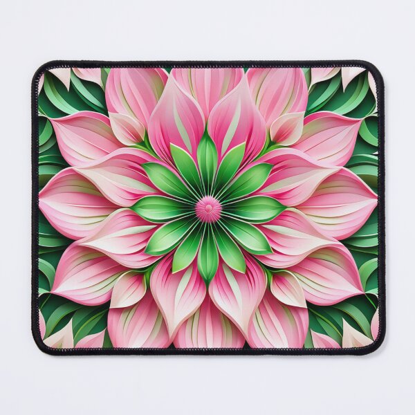 Item preview, Exquisite Afrocentric Lotus Design: Pink and Green Botanical Elegance designed and sold by CulturalTales.