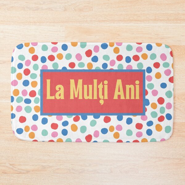 Item preview, La mulți ani, happy birthday in Romanian, Romanian birthday  designed and sold by Pommallina.