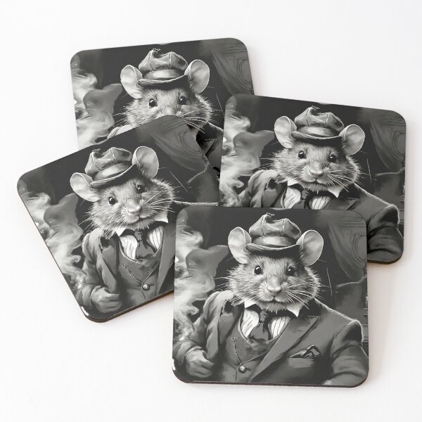 Item preview, The Sleuthing Scent Slickster: Remy Whiskerworth designed and sold by OnlyClassicArt.