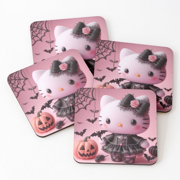 Artikelvorschau, Gruseliges Kätzchen, Kawaii Gothic entworfen und verkauft von Spooky Witch Dream.