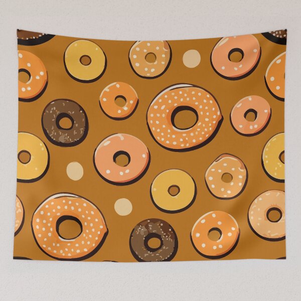 Item preview, Sweet Donuts Pattern designed and sold by Amir Faysal.