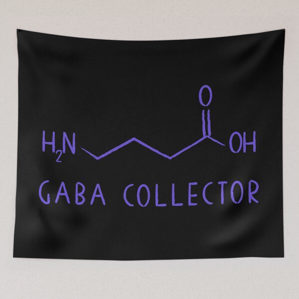 Item preview, GABA Collector neurotransmitter GABA molecular structure designed and sold by Szkicerka.