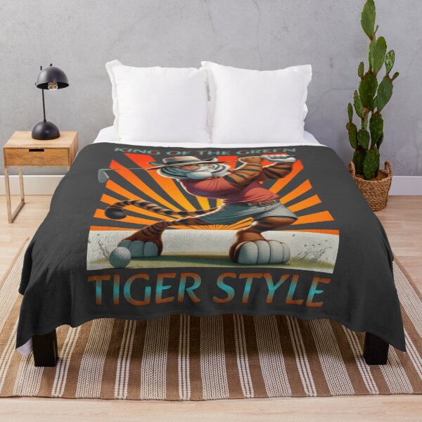 Item preview, A cool tiger playing golf designed and sold by Animal world designs.