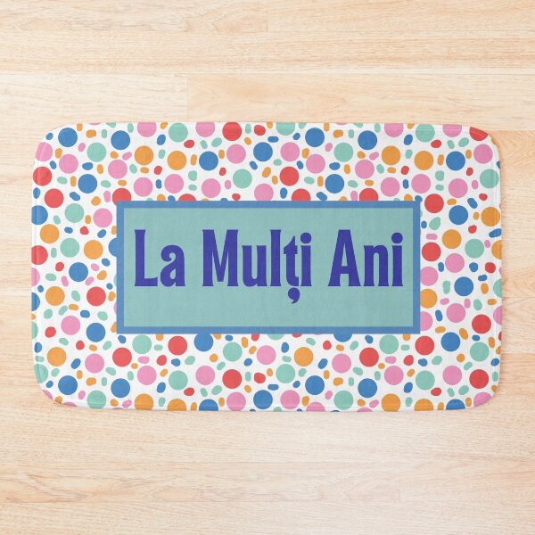 Item preview, La mulți ani, happy birthday in Romanian, Romanian birthday  designed and sold by Pommallina.
