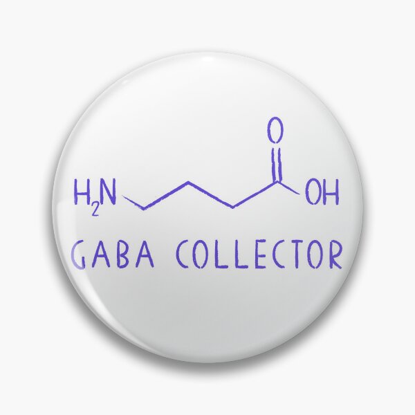 Item preview, GABA Collector neurotransmitter GABA molecular structure designed and sold by Szkicerka.