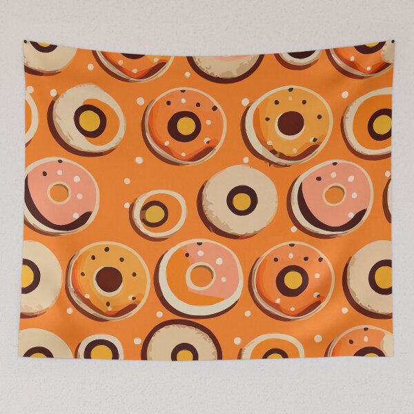 Item preview, Sweet Donuts Pattern designed and sold by Amir Faysal.
