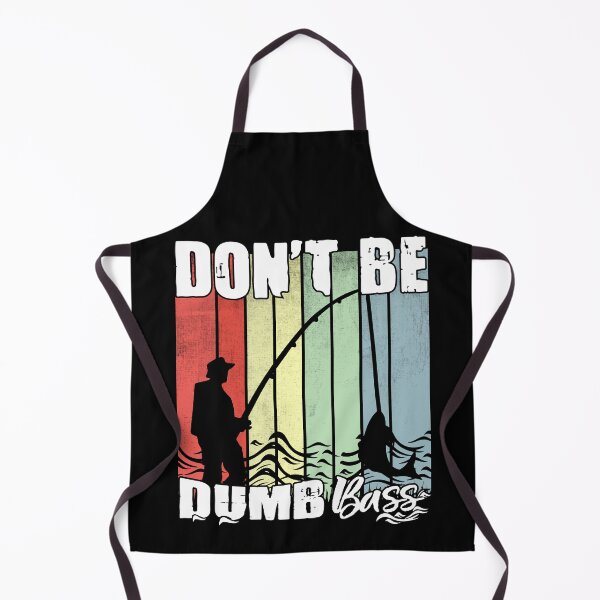 Item preview, Don't Be A Dumb Bass Funny quote Fishing Dad Jokes designed and sold by Ouzgane.
