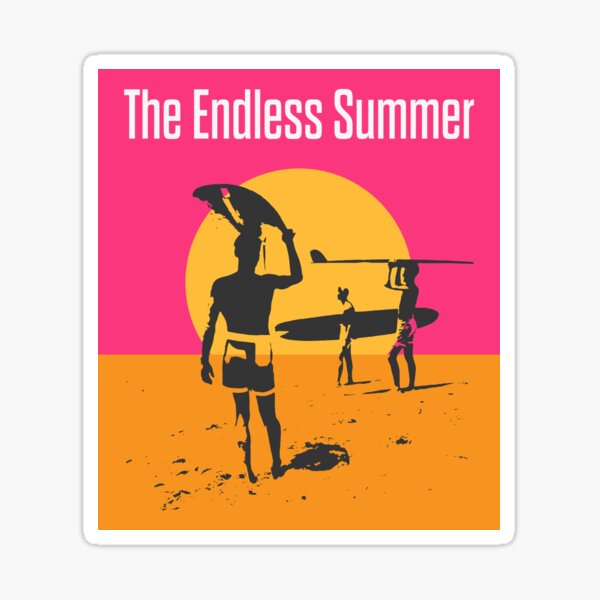 Aperçu de l'œuvre Le film de surf classique Endless Summer Surf vintage des années 60 créée et vendue par AninosSArtist.