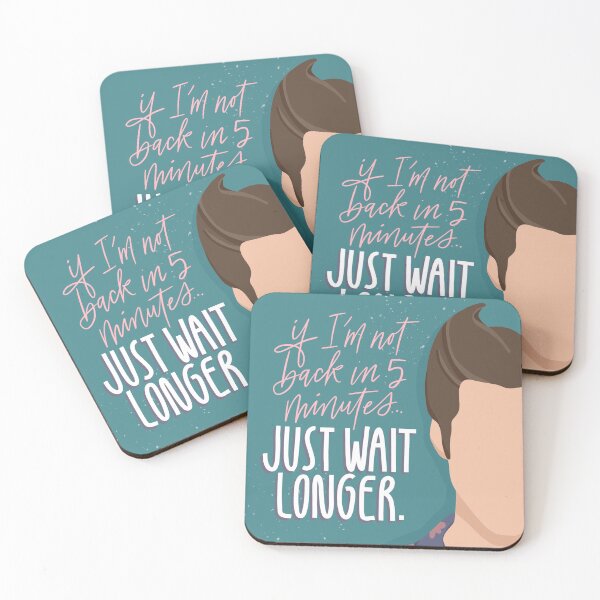 Item preview, Wait Longer - Ace Ventura Quote designed and sold by qurkycalligrphr.