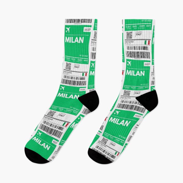 Item preview, Milan Airplane Boarding Pass designed and sold by RoamInk.