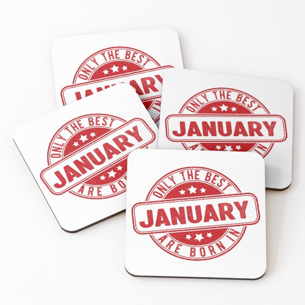 Item preview, only the best are born in january designed and sold by HB Shirts.