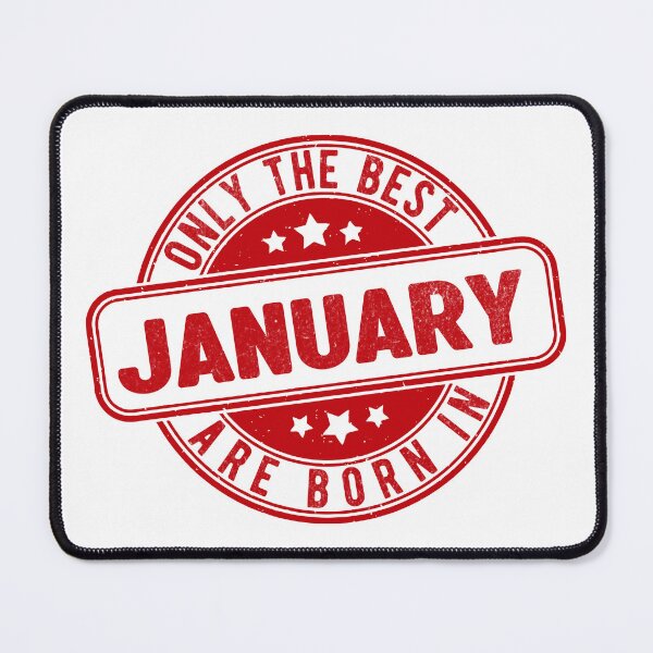 Item preview, only the best are born in january designed and sold by HB Shirts.