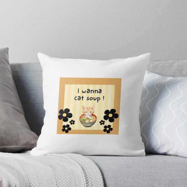 Item preview, I Wanna Cat Soup ! designed and sold by BEYZA PARPAR.
