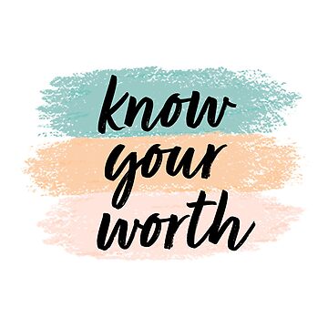 Artwork thumbnail, know your worth by myyeticactus