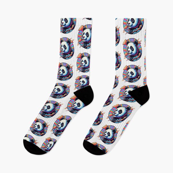 Item preview, Funny animal emblem Panda designed and sold by Expressions-Sel.