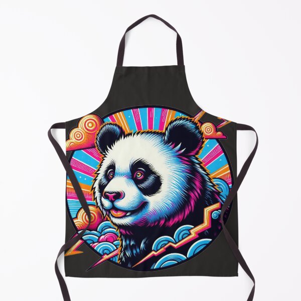 Item preview, Funny animal emblem Panda designed and sold by Expressions-Sel.