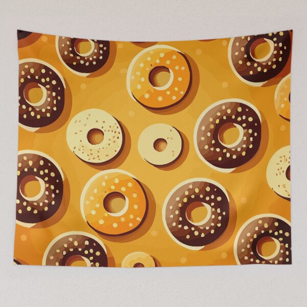 Item preview, Sweet Donuts Pattern designed and sold by Amir Faysal.
