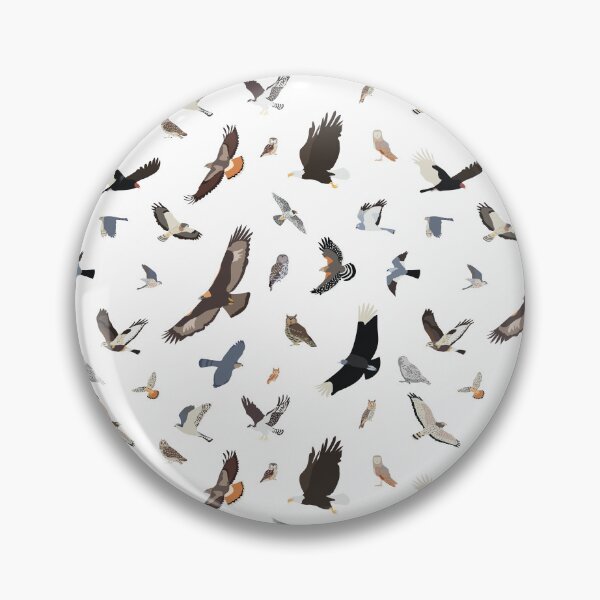 Item preview, North American birds of prey designed and sold by ZolinStudio.