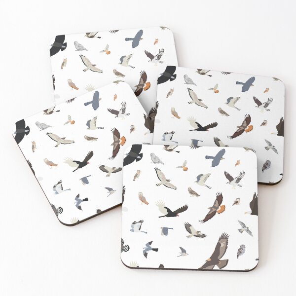 Item preview, North American birds of prey designed and sold by ZolinStudio.