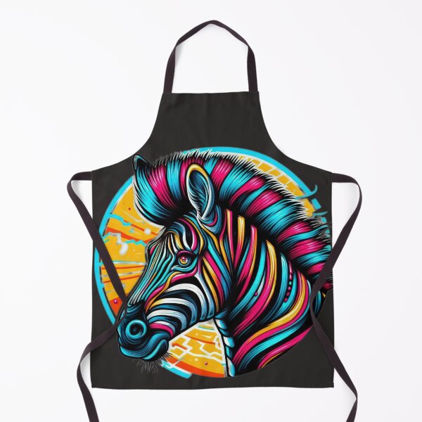 Item preview, Funny animal emblem zebra designed and sold by Expressions-Sel.