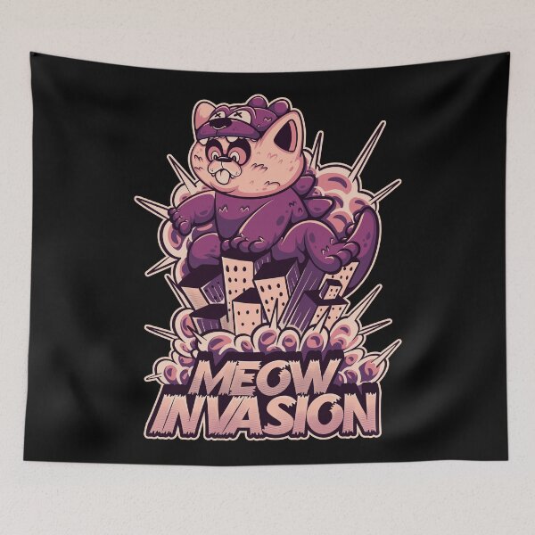 Item preview, meow invasion designed and sold by behold27.